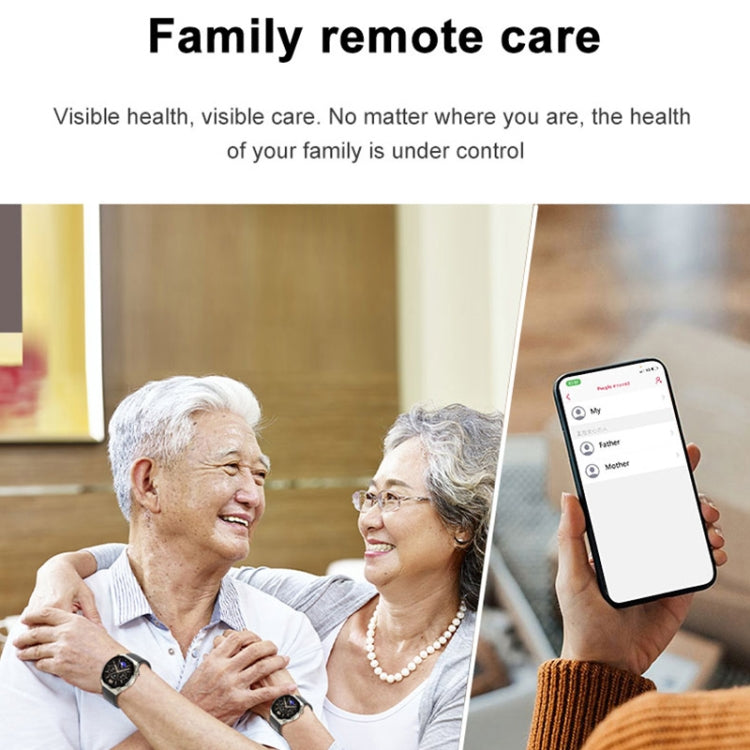 TK20 1.39 inch Silicone Band Smart Watch Supports ECG / Remote Families Care / Body Temperature Monitoring, Silicone Band (Red), Silicone Band (Blue), Silicone Band (Black)