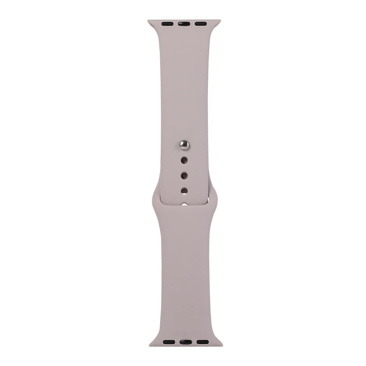 Silicone Watch Replacement Strap, Long Section (Men), For Apple Watch Series 8&7 41mm / SE 2&6&SE&5&4 40mm / 3&2&1 38mm