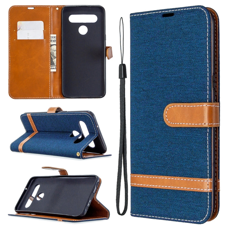 Denim Texture Horizontal Flip Leather Case with Holder & Card Slots & Wallet & Lanyard, For LG K61, For Nokia 1.3