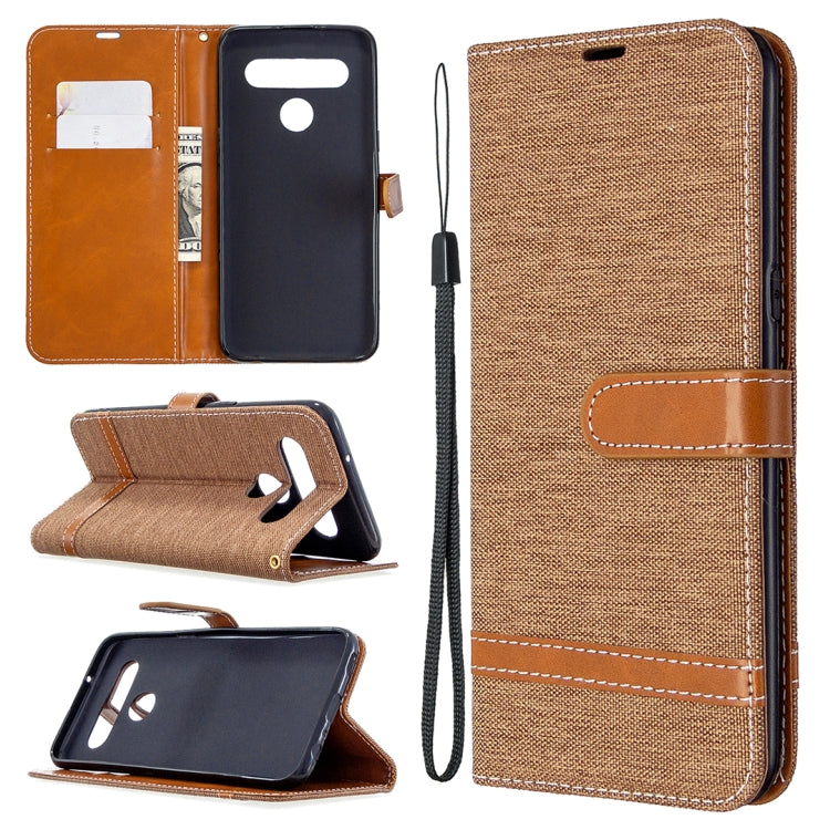 Denim Texture Horizontal Flip Leather Case with Holder & Card Slots & Wallet & Lanyard, For LG K61, For Nokia 1.3
