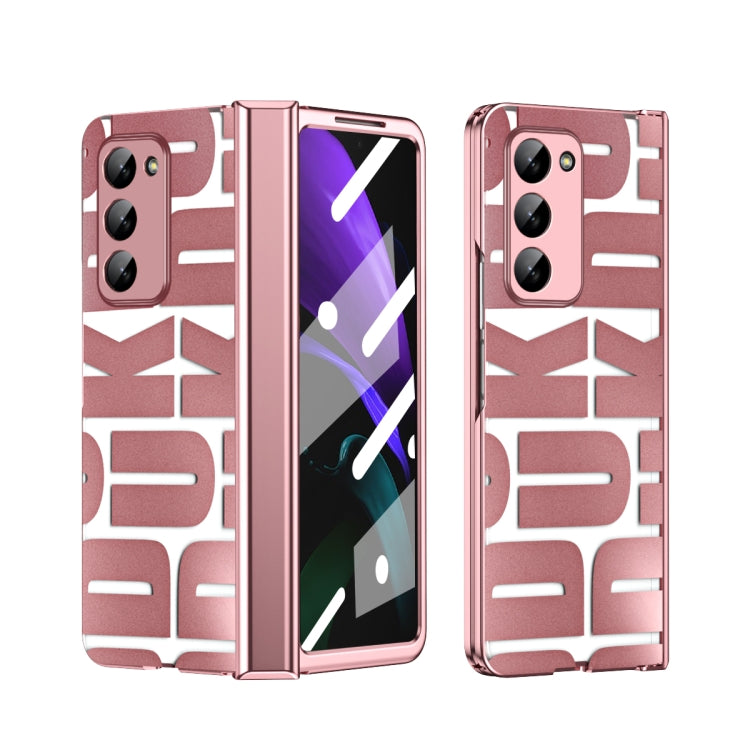 Integrated Electroplating Folding Phone Case with Hinge