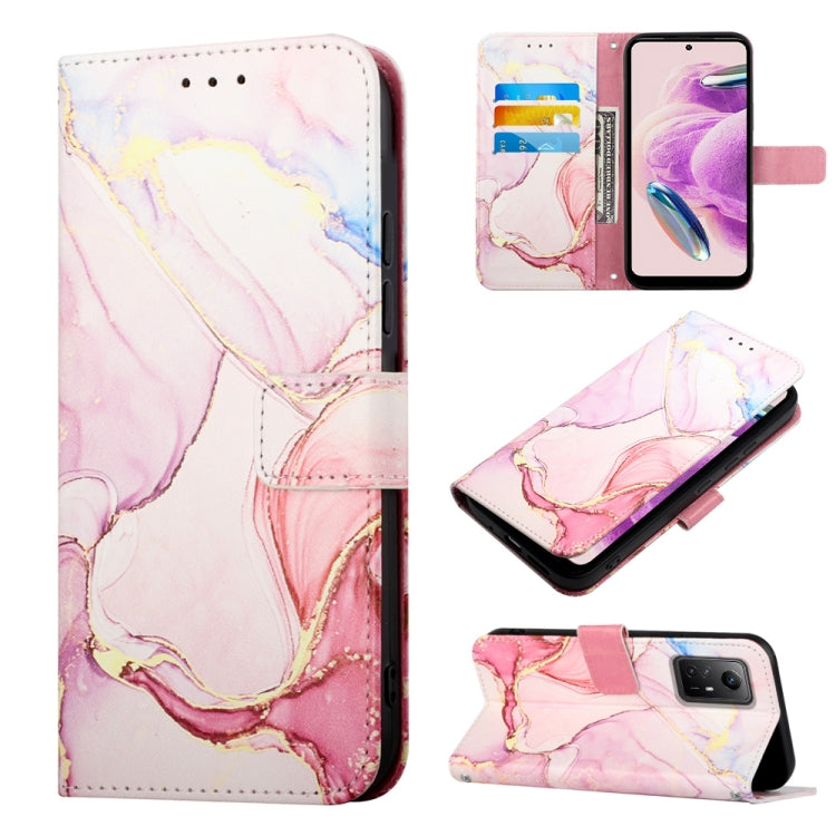 PT003 Marble Pattern Flip Leather Phone Case, For Xiaomi Redmi Note 12S 4G Global, For Xiaomi 13T, For Xiaomi Poco F5 5G/Redmi Note 12 Turbo, For Xiaomi Poco F5 Pro 5G/Redmi K60