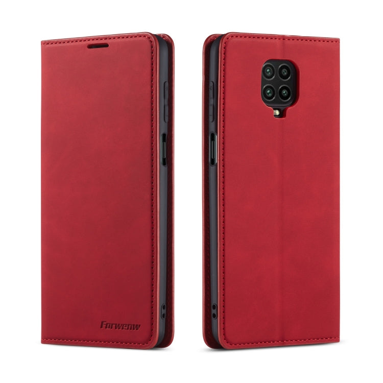 Forwenw Dream Series Oil Edge Strong Magnetism Horizontal Flip Leather Case with Holder & Card Slots & Wallet & Photo Frame, For Xiaomi Redmi Note 9S, For Samsung Galaxy A31, For Samsung Galaxy A41, For Samsung Galaxy A11, For Samsung Galaxy A21