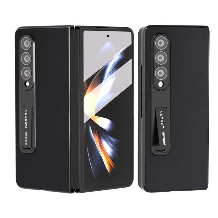 ABEEL Integrated Genuine Silky Soft Black Edge Phone Case with Holder, For Xiaomi Mix Fold 2, For Samsung Galaxy Z Fold3 5G, For Samsung Galaxy Z Fold5, For Samsung Galaxy Z Fold4 5G
