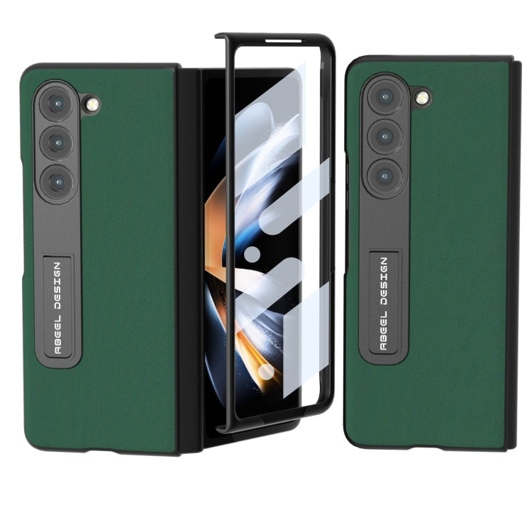 ABEEL Integrated Genuine Silky Soft Black Edge Phone Case with Holder, For Xiaomi Mix Fold 2, For Samsung Galaxy Z Fold3 5G, For Samsung Galaxy Z Fold5, For Samsung Galaxy Z Fold4 5G