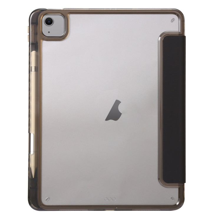 Clear Acrylic 3-Fold Leather Tablet Case, For iPad Air 13 2026 / 2025 / 2024, For iPad Air 11 2026 / 2025 / 2024, For iPad Pro 13 2025 / 2024