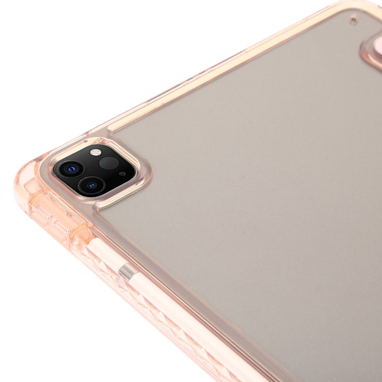 Clear Acrylic 3-Fold Leather Tablet Case, For iPad Air 11 2025 / 2024, For iPad Air 13 2025 / 2024