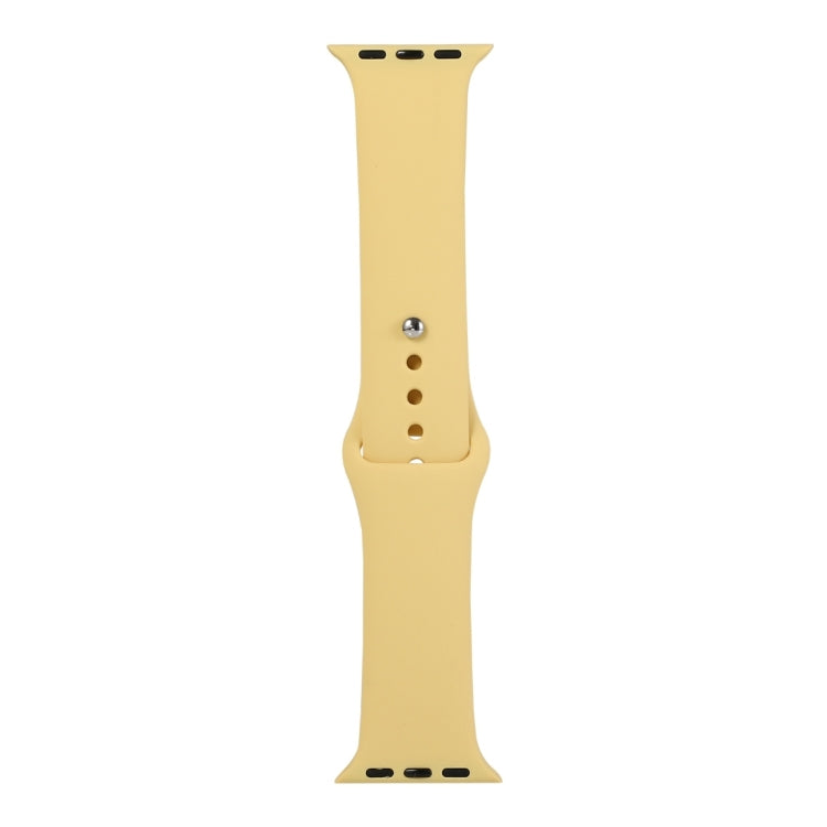 Silicone Watch Replacement Strap, Short Section (female), For Apple Watch Ultra 49mm / Series 8&7 45mm / SE 2&6&SE&5&4 44mm / 3&2&1 42mm