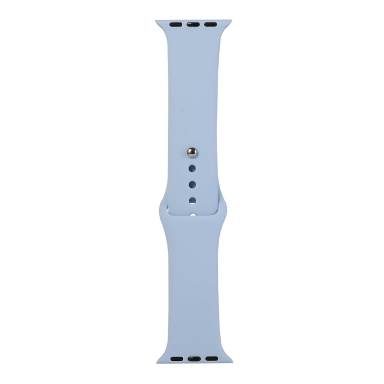 Silicone Watch Replacement Strap, Short Section (female), For Apple Watch Ultra 49mm / Series 8&7 45mm / SE 2&6&SE&5&4 44mm / 3&2&1 42mm