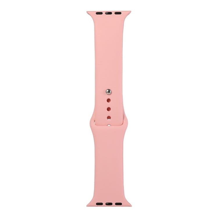 Silicone Watch Replacement Strap, Short Section (female), For Apple Watch Ultra 49mm / Series 8&7 45mm / SE 2&6&SE&5&4 44mm / 3&2&1 42mm