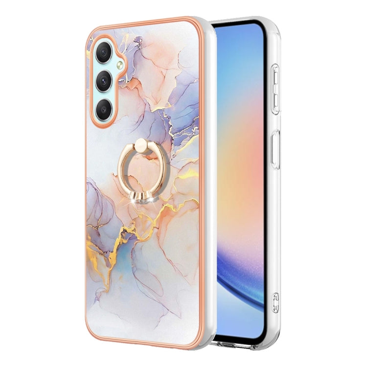 Electroplating IMD TPU Phone Case with Ring, For Samsung Galaxy A05s, For Samsung Galaxy A25 5G, For Samsung Galaxy S23 FE 5G, For Samsung Galaxy A24 4G