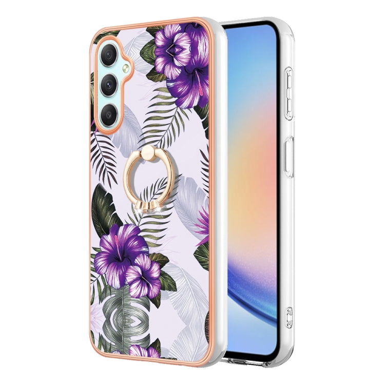 Electroplating IMD TPU Phone Case with Ring, For Samsung Galaxy A05s, For Samsung Galaxy A25 5G, For Samsung Galaxy S23 FE 5G, For Samsung Galaxy A24 4G