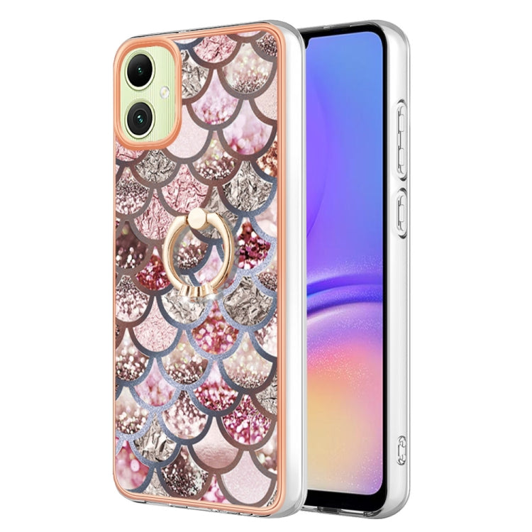 Electroplating IMD TPU Phone Case with Ring, For Samsung Galaxy A55 5G, For Samsung Galaxy A35 5G, For Samsung Galaxy A15 5G, For Samsung Galaxy A05