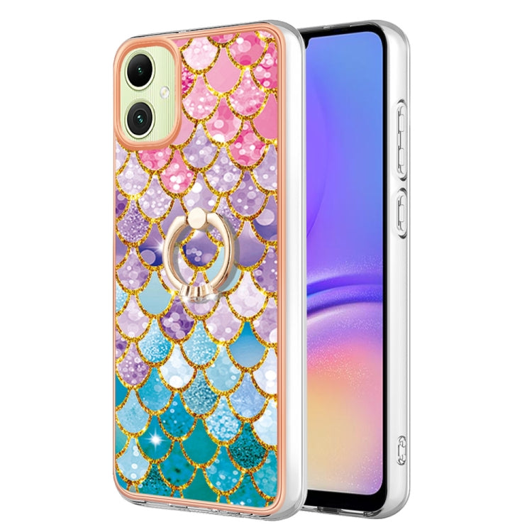 Electroplating IMD TPU Phone Case with Ring, For Samsung Galaxy A55 5G, For Samsung Galaxy A35 5G, For Samsung Galaxy A15 5G, For Samsung Galaxy A05