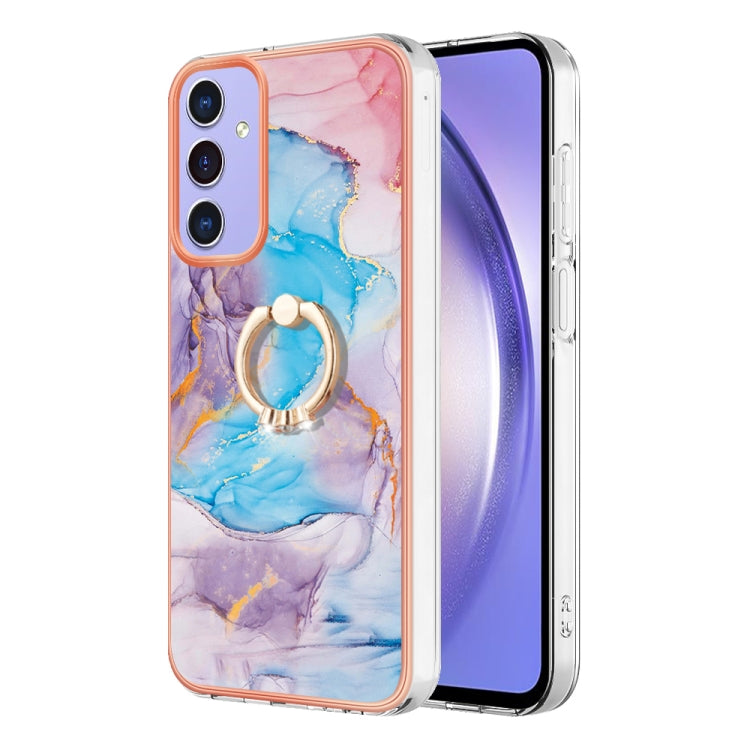 Electroplating IMD TPU Phone Case with Ring, For Samsung Galaxy A55 5G, For Samsung Galaxy A35 5G, For Samsung Galaxy A15 5G, For Samsung Galaxy A05