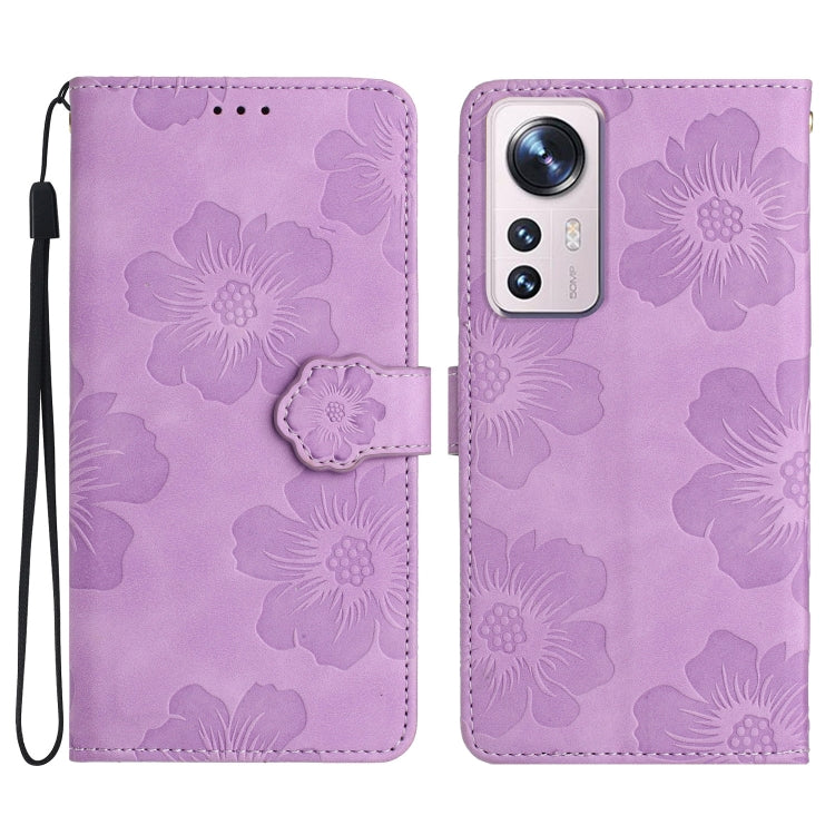 Flower Embossing Pattern Leather Phone Case, For Xiaomi 12 Pro, For Xiaomi 12T  / 12T Pro, For Xiaomi 13, For Xiaomi 13 Pro