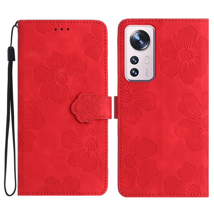 Flower Embossing Pattern Leather Phone Case, For Xiaomi 12 Pro, For Xiaomi 12T  / 12T Pro, For Xiaomi 13, For Xiaomi 13 Pro