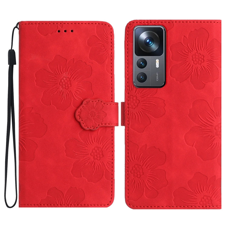 Flower Embossing Pattern Leather Phone Case, For Xiaomi 12 Pro, For Xiaomi 12T  / 12T Pro, For Xiaomi 13, For Xiaomi 13 Pro