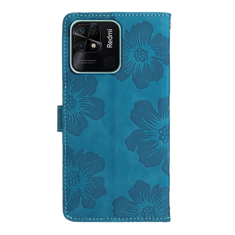 Flower Embossing Pattern Leather Phone Case