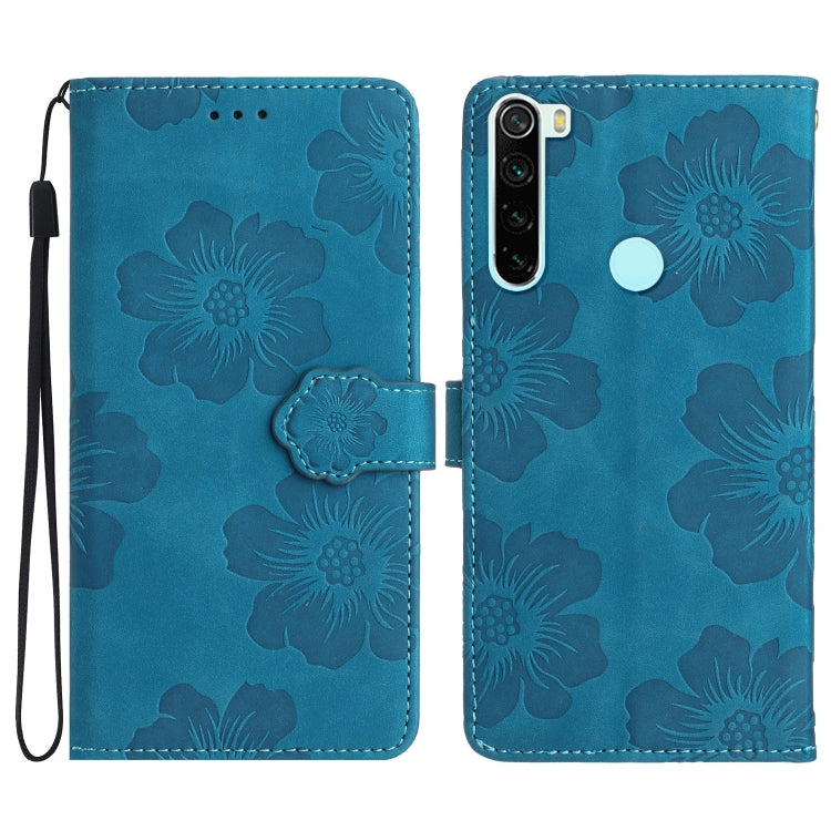 Flower Embossing Pattern Leather Phone Case