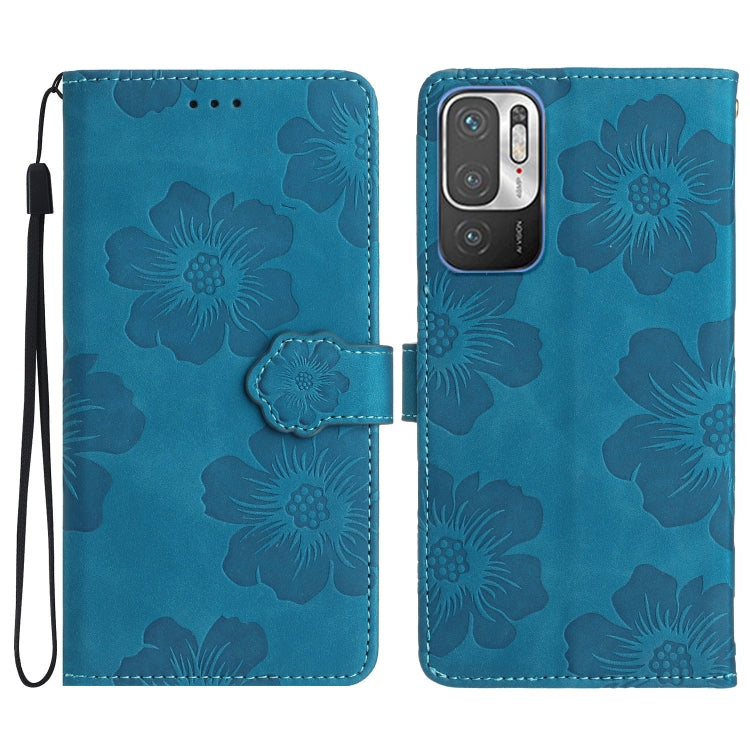 Flower Embossing Pattern Leather Phone Case
