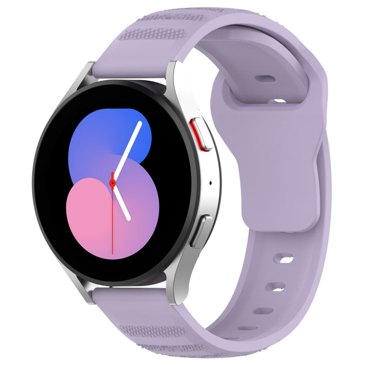 Universal Dots Pattern Silicone Replacement Watch Band, 20mm, 22mm