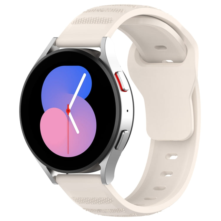 Universal Dots Pattern Silicone Replacement Watch Band, 20mm, 22mm