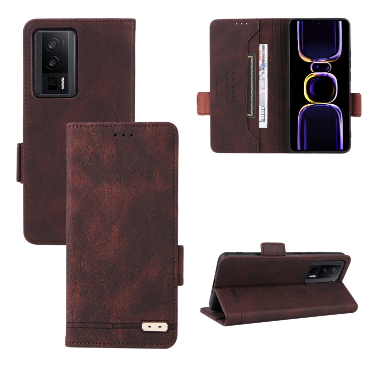 Magnetic Clasp Leather Phone Case
