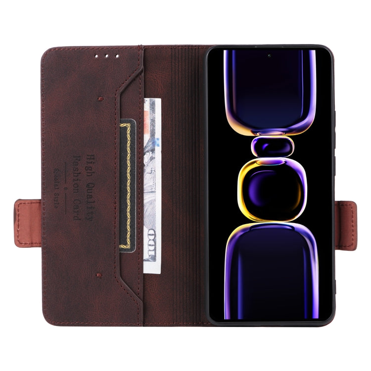 Magnetic Clasp Leather Phone Case