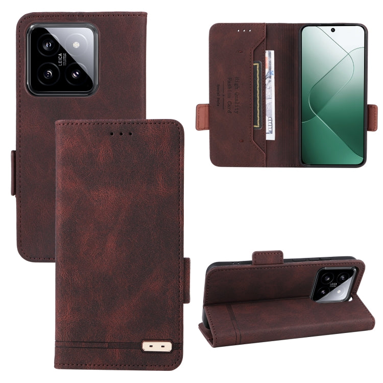Magnetic Clasp Leather Phone Case