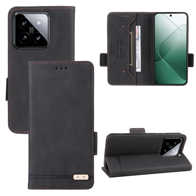 Magnetic Clasp Leather Phone Case