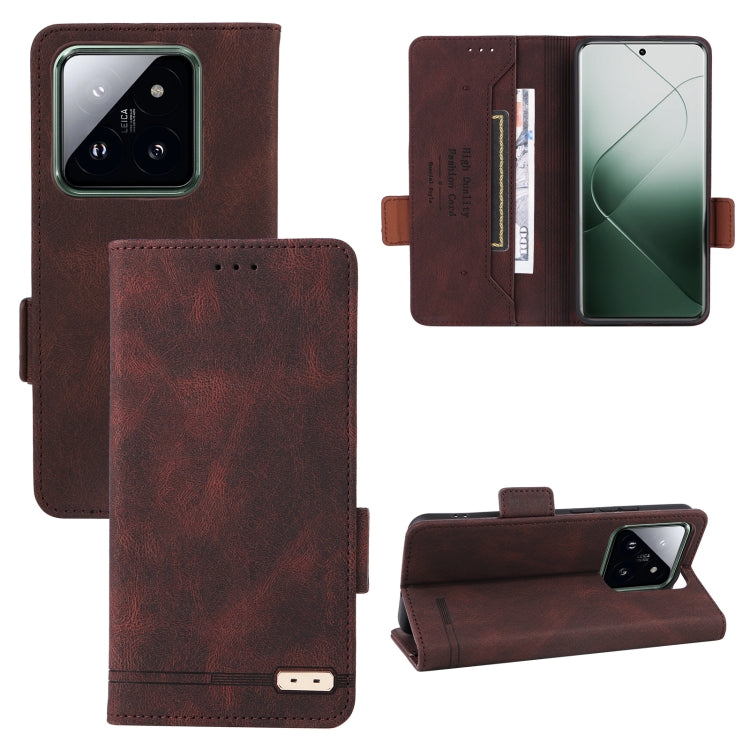 Magnetic Clasp Leather Phone Case