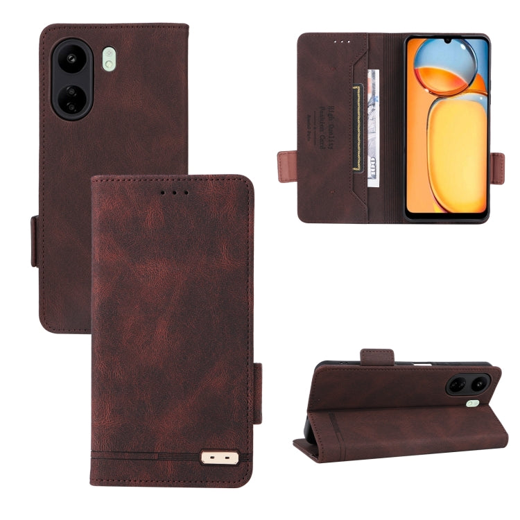 Magnetic Clasp Leather Phone Case