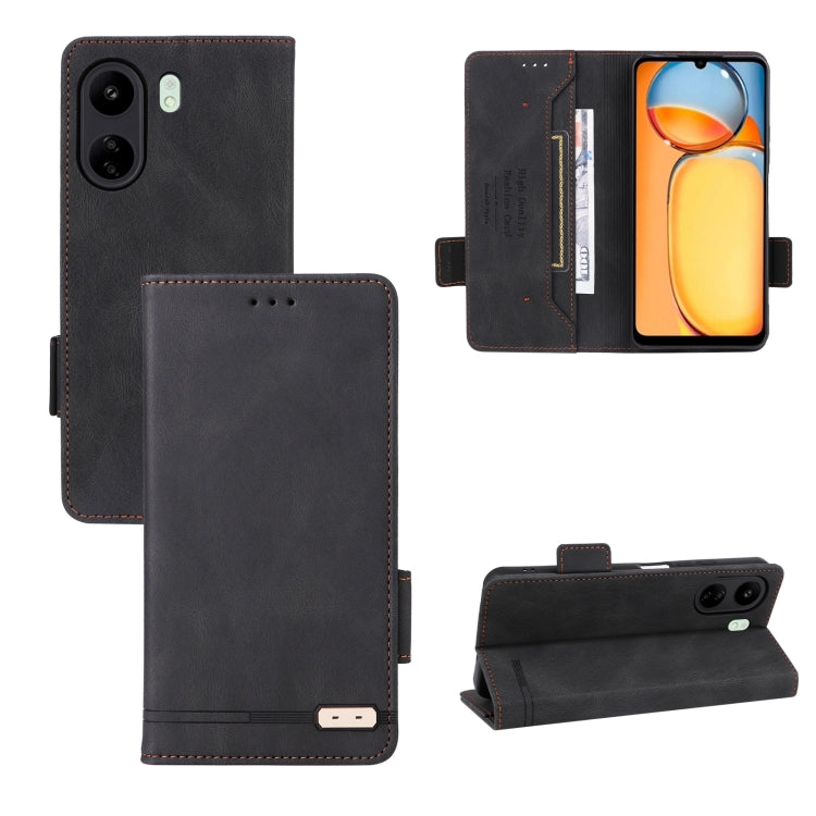Magnetic Clasp Leather Phone Case