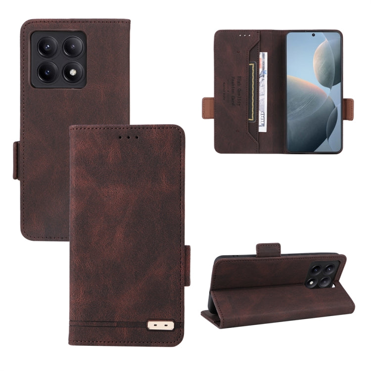 Magnetic Clasp Leather Phone Case