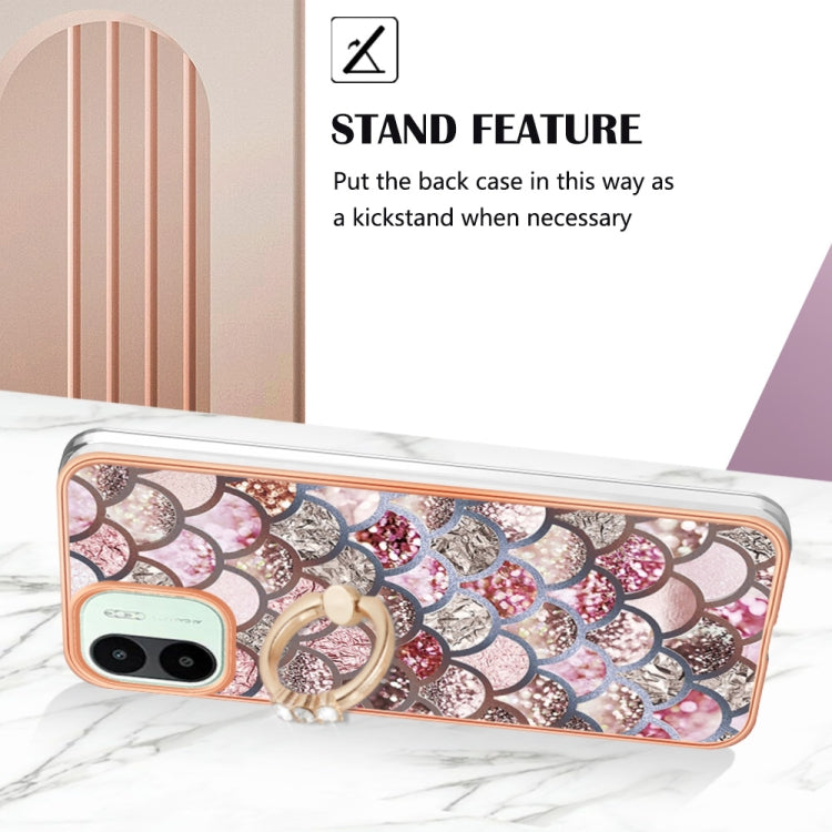 Electroplating IMD TPU Phone Case with Ring, For Xiaomi Redmi A1, For Xiaomi Redmi Note 11T Pro/Note 11T Pro+, For Xiaomi Redmi 10C, For Xiaomi Poco X4 Pro 5G