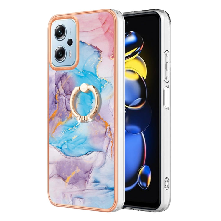 Electroplating IMD TPU Phone Case with Ring, For Xiaomi Redmi A1, For Xiaomi Redmi Note 11T Pro/Note 11T Pro+, For Xiaomi Redmi 10C, For Xiaomi Poco X4 Pro 5G