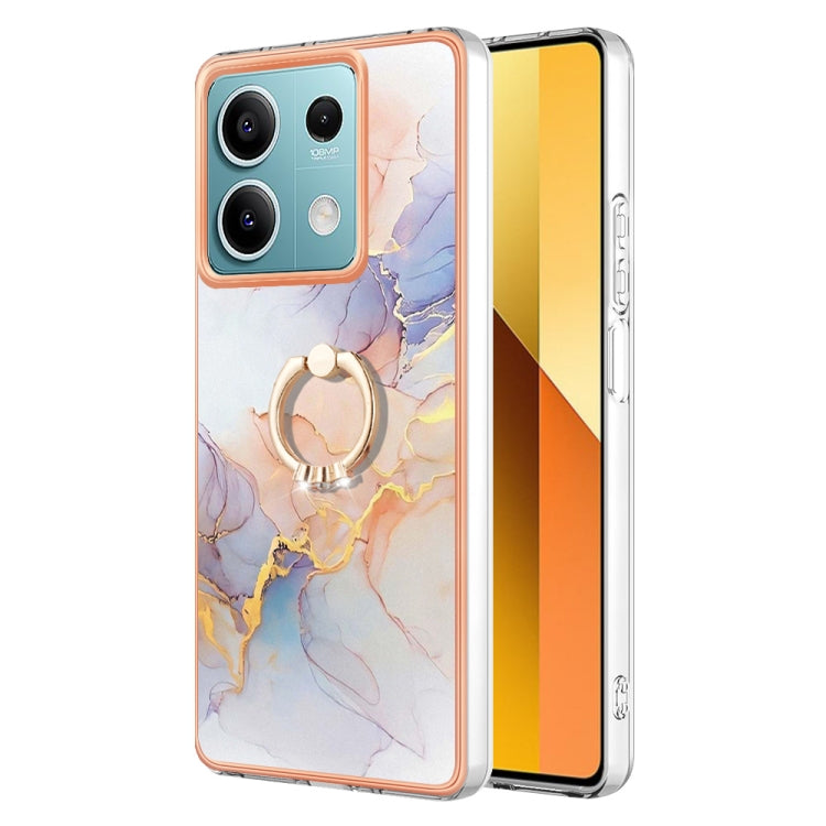 Electroplating IMD TPU Phone Case with Ring, For Xiaomi Redmi Note 13 5G Global, For Xiaomi Redmi 13C 4G, For Xiaomi Redmi Note 13 Pro+ 5G, For Xiaomi Redmi Note 13 Pro 5G Global