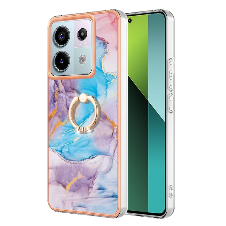 Electroplating IMD TPU Phone Case with Ring, For Xiaomi Redmi Note 13 5G Global, For Xiaomi Redmi 13C 4G, For Xiaomi Redmi Note 13 Pro+ 5G, For Xiaomi Redmi Note 13 Pro 5G Global