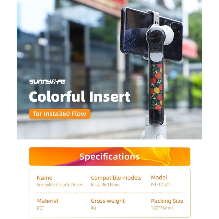Sunnylife IST-TZ575 Color Insert Sticker, For Insta360 Flow
