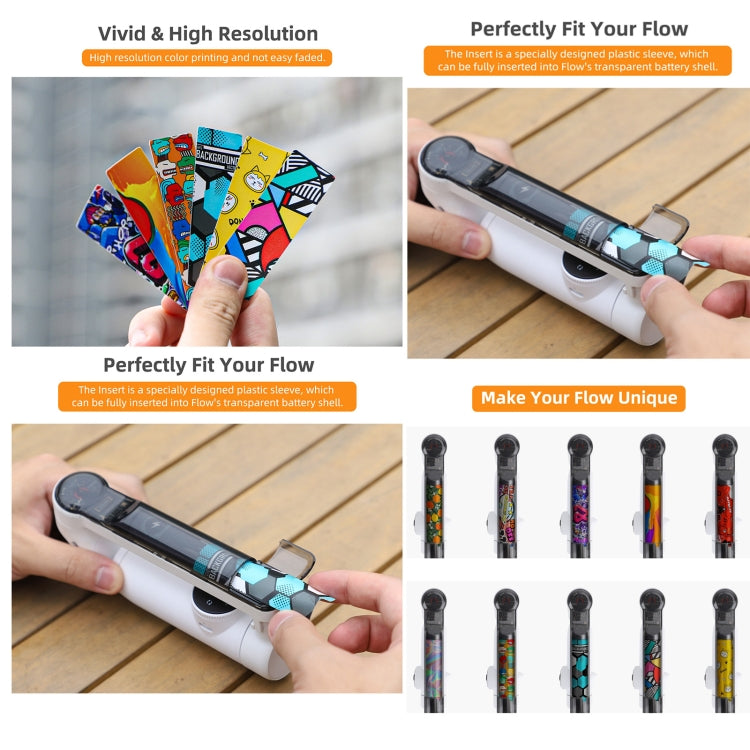 Sunnylife IST-TZ575 Color Insert Sticker, For Insta360 Flow