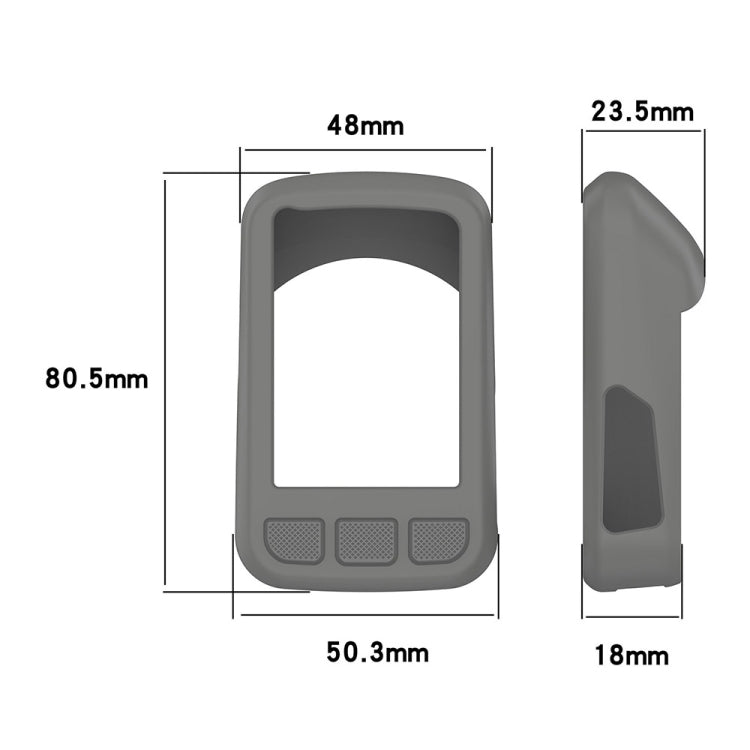 Stopwatch Silicone Protective Case, For Wahoo Elemnt Bolt V2 WFCC5, For Wahoo Elemnt Roam WFCC4