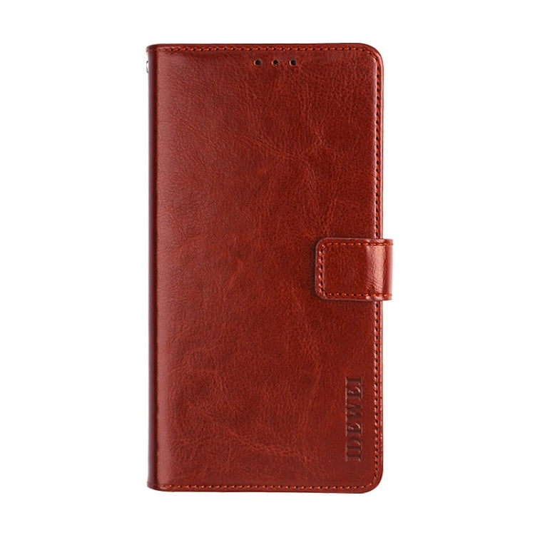idewei 30053A Crazy Horse Texture Horizontal Flip Leather Case with Holder & Card Slots & Wallet, For OPPO A52, For OPPO A92s, For OPPO Ace2