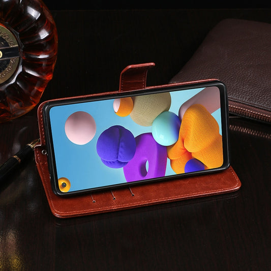 UMIDIGI A7 Pro leather cover with built-in card holder and magnetic closure