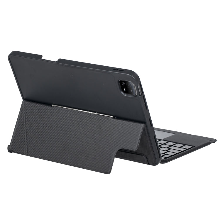 T0N7-AS Detachable Pen Slot Touchpad Backlight Bluetooth Keyboard Leather Tablet Case, T0N7-AS Detachable