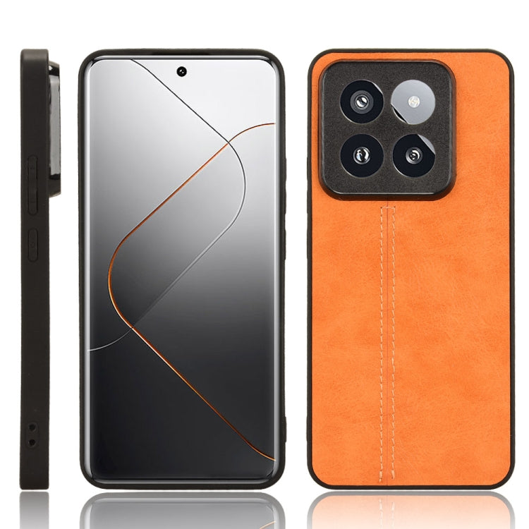 Sewing Cow Pattern Skin PC + PU + TPU Phone Case