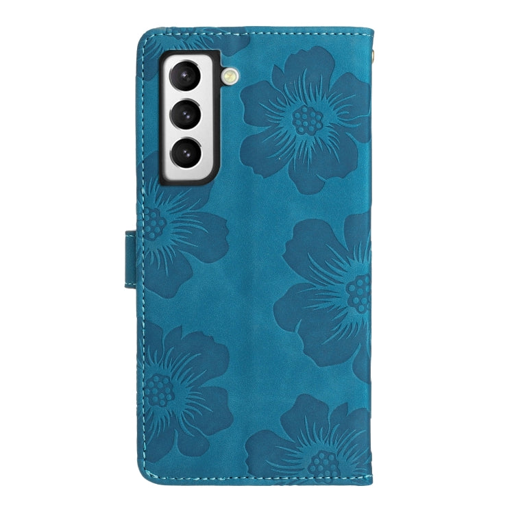 Flower Embossing Pattern Leather Phone Case