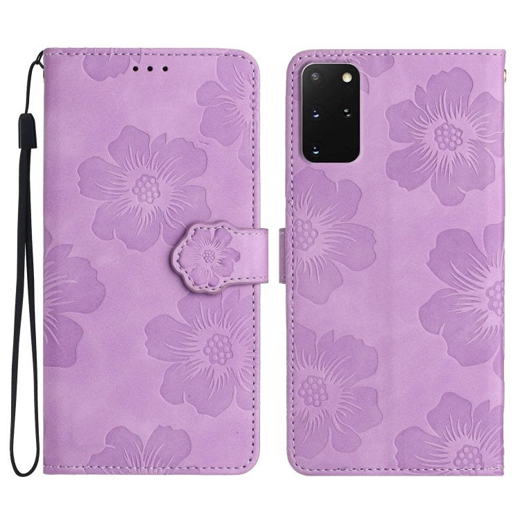 Flower Embossing Pattern Leather Phone Case