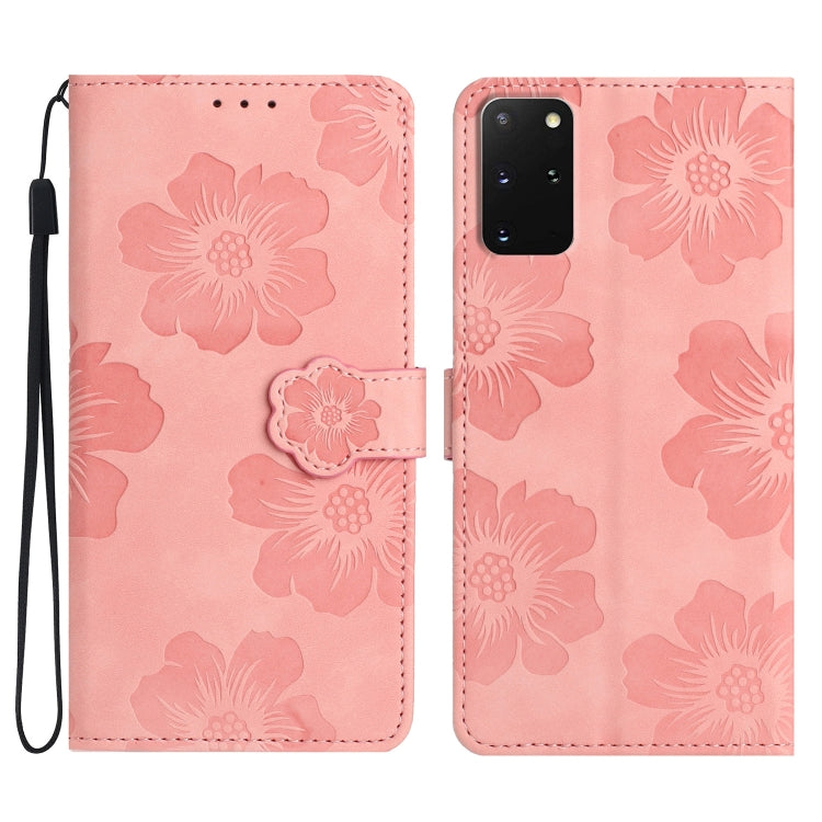 Flower Embossing Pattern Leather Phone Case