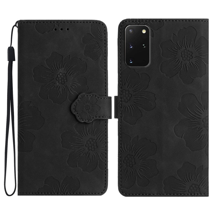 Flower Embossing Pattern Leather Phone Case